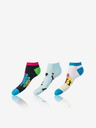 Bellinda CRAZY IN-SHOE SOCKS 3-pack Čarape