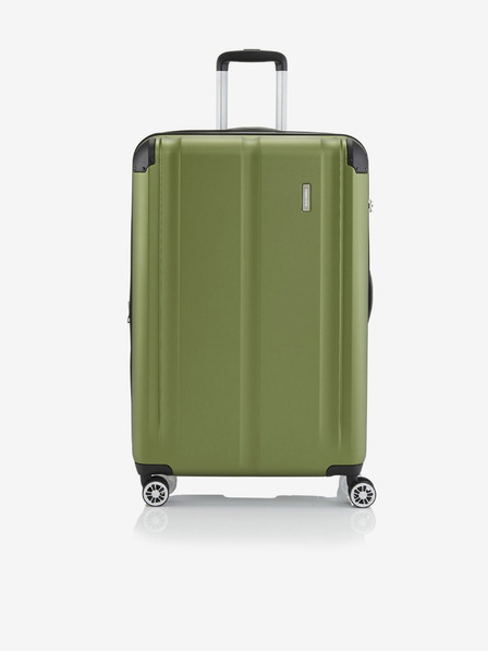 Travelite City 4w L Green Kofer