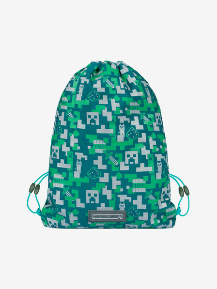 BAAGL  Minecraft Silver Creeper Gymsack