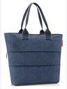 Reisenthel Shopper E1 Herringbone Dark Blue Torba