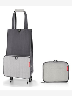 Reisenthel Foldabletrolley Herringbone Grey Torba