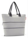 Reisenthel Shopper E1 Herringbone Grey Torba