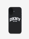 DKNY Liquid Silicone Arch Logo MagSafe Zadní Kryt pro iPhone 16 Black Etui za telefon