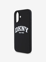 DKNY Liquid Silicone Arch Logo MagSafe Zadní Kryt pro iPhone 16 Black Etui za telefon