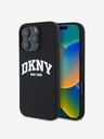 DKNY Liquid Silicone Arch Logo MagSafe Zadní Kryt pro iPhone 16 Pro Max Black Etui za telefon