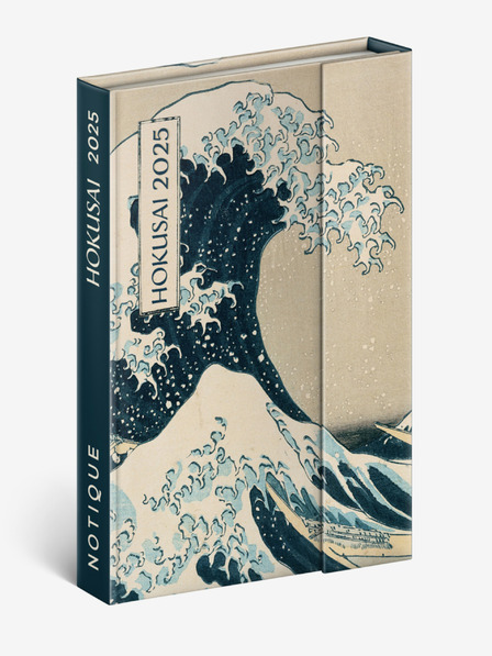 BAAGL  Katsushika Hokusai 2025, 11 x 16 cm Diary