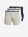 Jack & Jones Solid 3-pack Bokserice