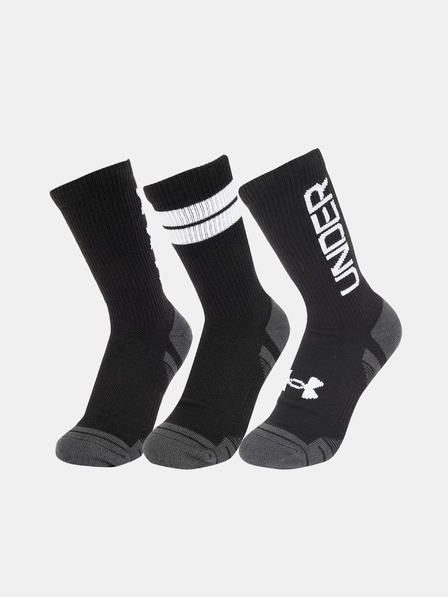 Under Armour Uniseks čarape Under Armour UA Perf Tech Nov Crew (3 para)