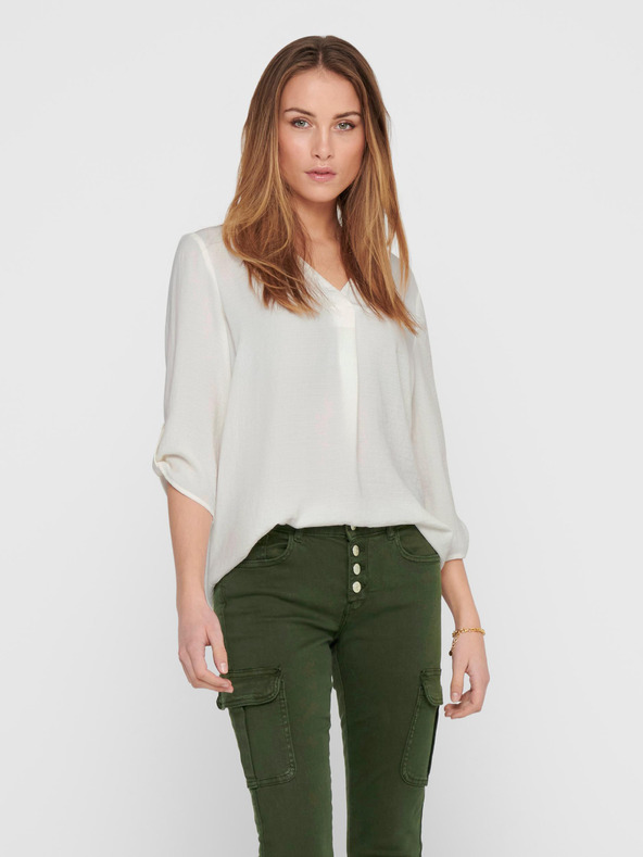 Jacqueline de Yong JDY Divya krem ​​bluza