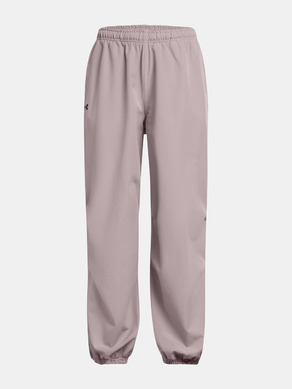 Under Armour Unstoppable Wvn Wide Leg-GRY Hlače