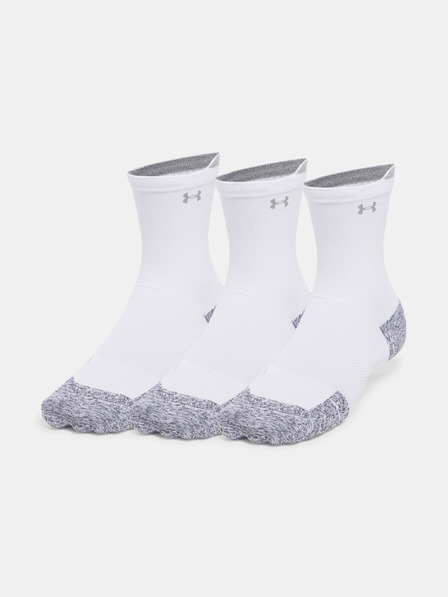 Under Armour UA AD Run Cushion 3pk Crew Čarape