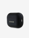 Guess PU Grained Classic Logo Pouzdro pro AirPods Pro 2 Black Etui