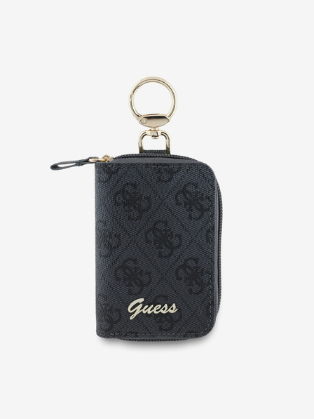 Guess PU 4G Script Logo Klíčenka Black Etui za telefon