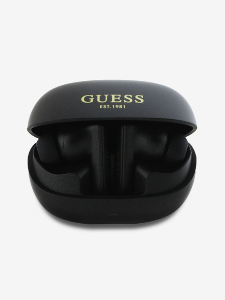 Guess Capsule ANC/ENC TWS Bezdrátová Sluchátka Black Etui za telefon