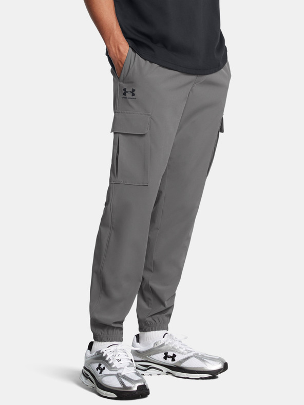 Under Armour UA Vibe Woven Cargo Pants-GRY Hlače