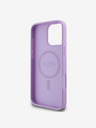 Guess PU Grained Classic Logo MagSafe Zadní Kryt pro iPhone 16 Pro Max Purple Etui za telefon