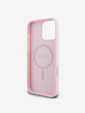 Guess PU Grained Classic Logo MagSafe Zadní Kryt pro iPhone 16 Pro Max Pink Etui za telefon