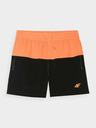 4F Dječačke kratke hlače za plažu tipa boardshorts 4F - narančaste