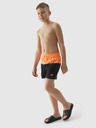 4F Dječačke kratke hlače za plažu tipa boardshorts 4F - narančaste