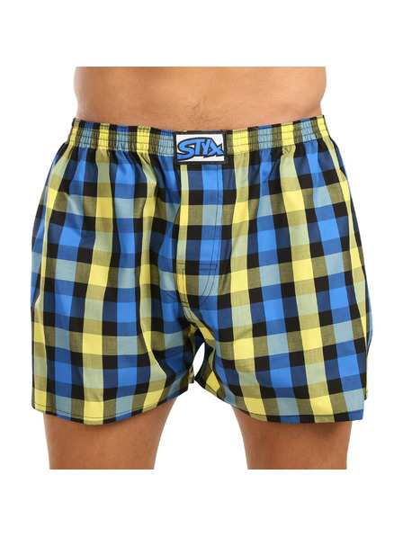 Styx Muške kratke hlače Styx classic gumene oversized višebojne