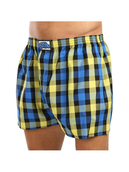 Styx Muške kratke hlače Styx classic gumene oversized višebojne