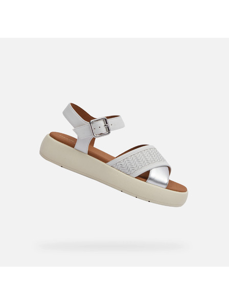 Geox Bijele ženske sandale Geox Camalei
