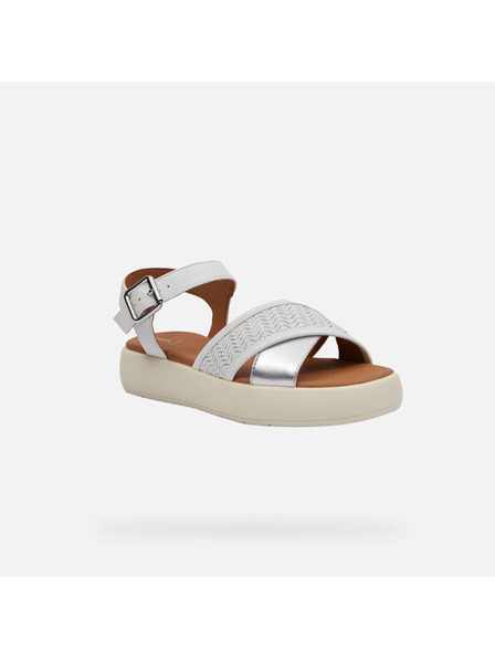 Geox Bijele ženske sandale Geox Camalei
