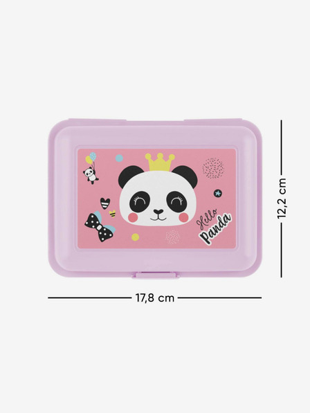 BAAGL  Kutija za grickalice Purple Panda Baagl