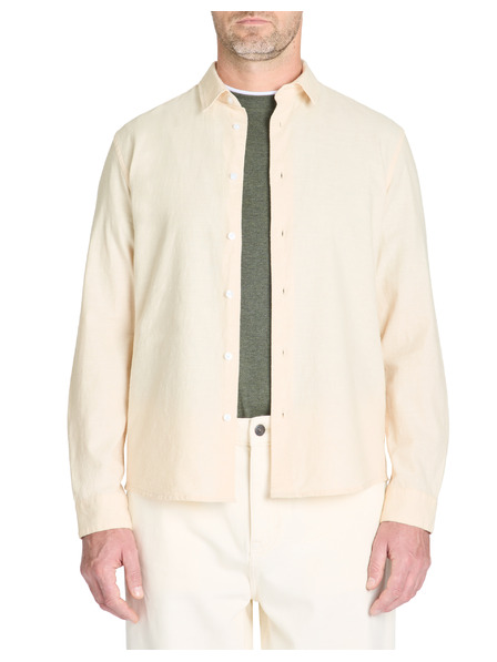Celio Celio Lachambray bež muška košulja