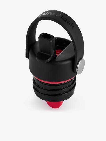 Hydro Flask Crni rezervni poklopac sa slamkom za nehrđajuću termobocu Hydro Flask Standart Mouth Flex Cap