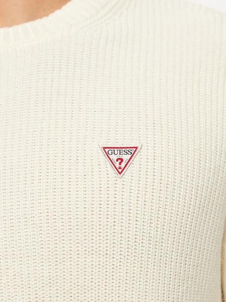 Guess Jeans Muški ecru džemper z3hm1 Guess jeans