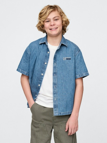 GAP Dječja traper košulja Americana GAP