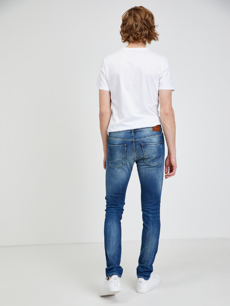 Pepe Jeans Pepe Jeans Stanley tamnoplave muške slim fit traperice
