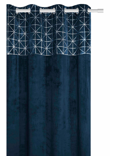 Edoti Baršunasta zavjesa Glossy 140x250 495A - tamno bež EDOTI