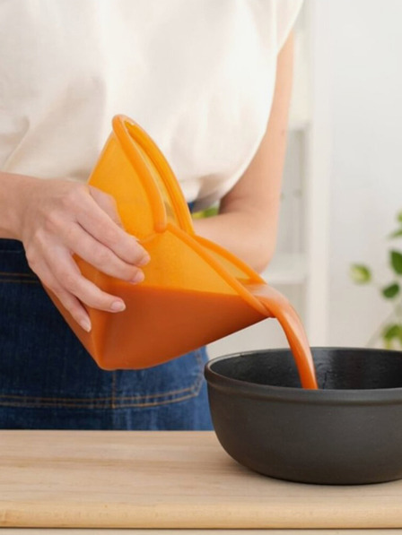 Fossil Silikonska vrećica za hranu Food Huggers Orange (900 ml)